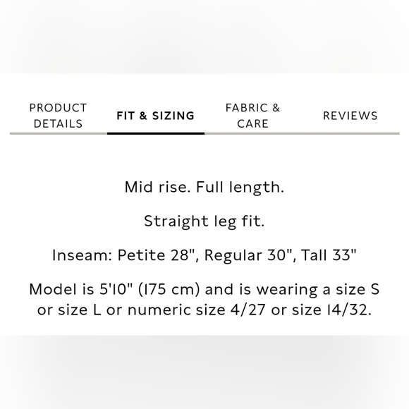 NWT Banana Republic Mid-rise straight pintuck jeans size 27/4 - Picture 6 of 11